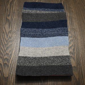 Blue and Gray Gap Scarf
